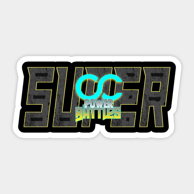 SUPER OC POWER BATTLES Sticker by BVTRIBE